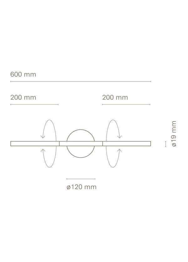 LINES YATAY ALTIN APLİK