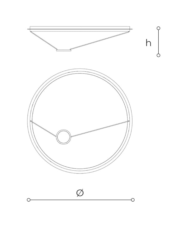 Loop Plafonyer PL125