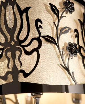 MARGOT SİYAH NİKEL AVİZE