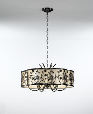 MARGOT SİYAH NİKEL AVİZE