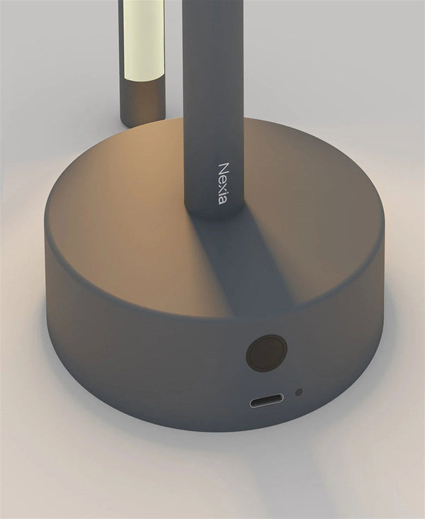 MINI BOW SİYAH ŞARJLI MASA LAMBASI