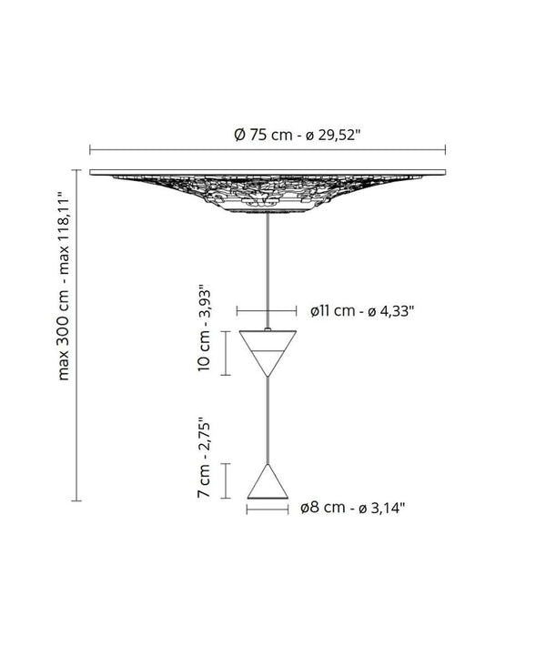 MOONBLOOM 75cm SARKIT
