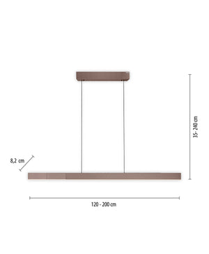 PURE Moto-Rise Dark Metal Brown Sarkıt