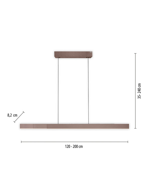 PURE Moto-Rise Dark Metal Brown Sarkıt