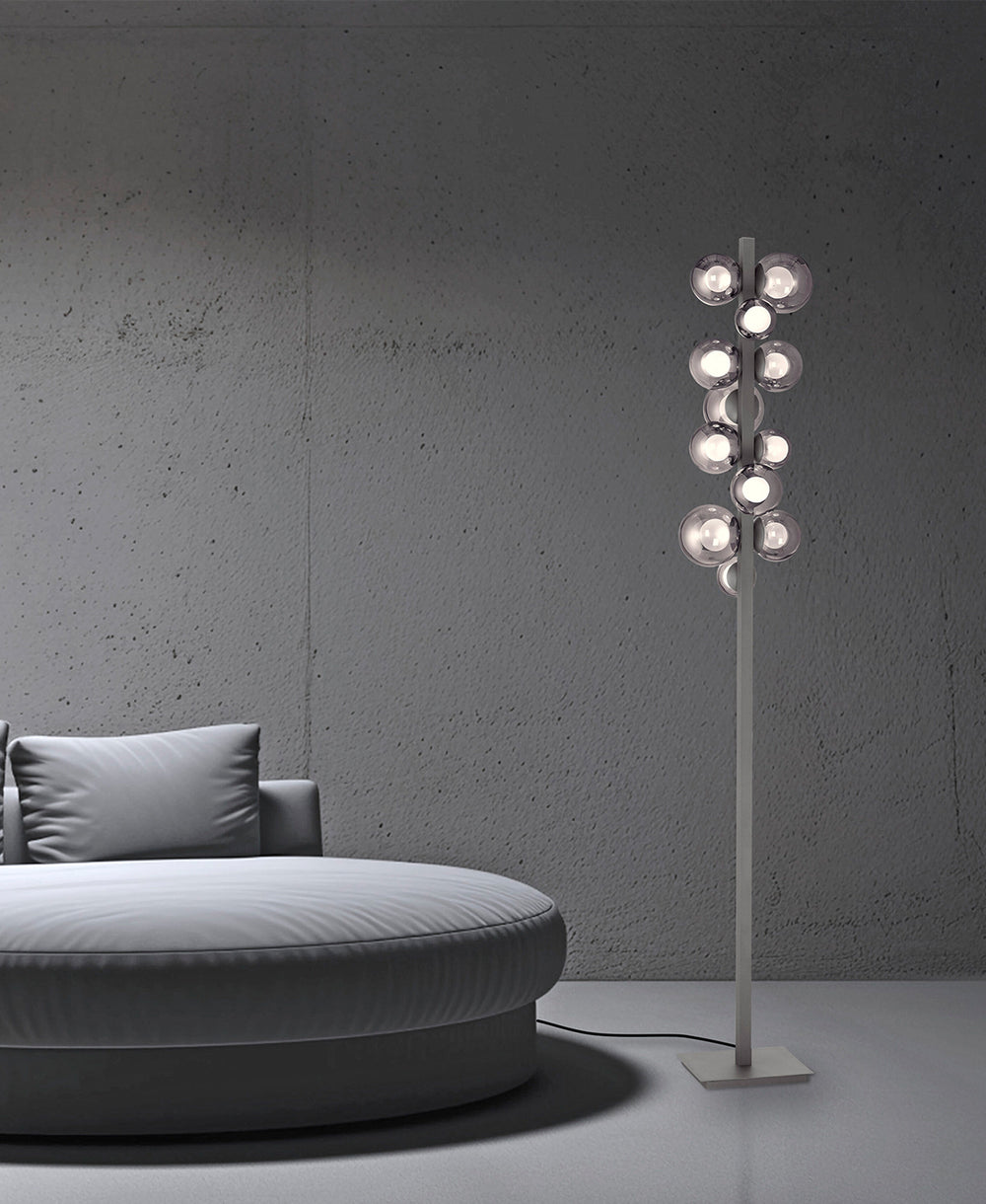 PURE Popup Platinum Floor Lamp