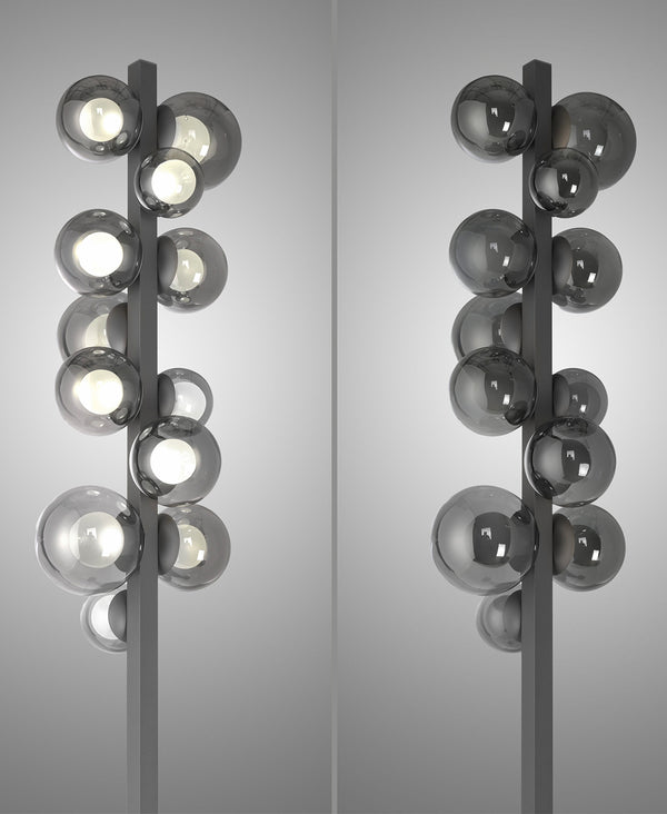 PURE Popup Platinum Floor Lamp
