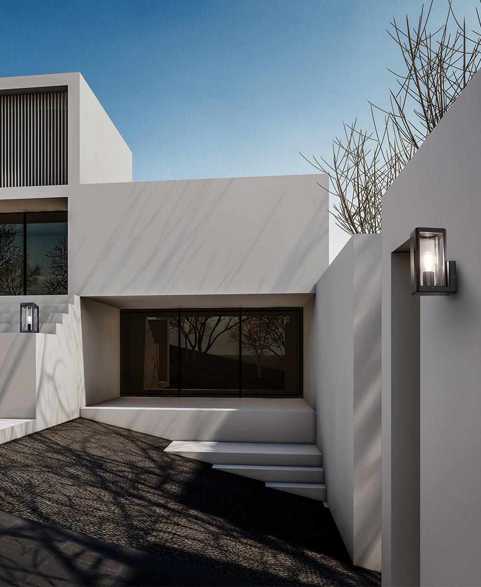 Nevada Koyu Gri Dış Mekan Aplik