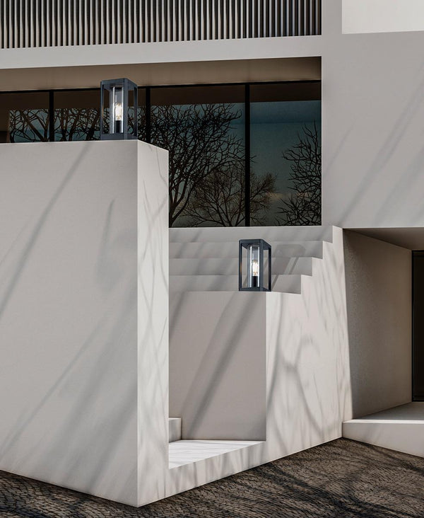 Nevada Siyah Dış Mekan Yer Lambası