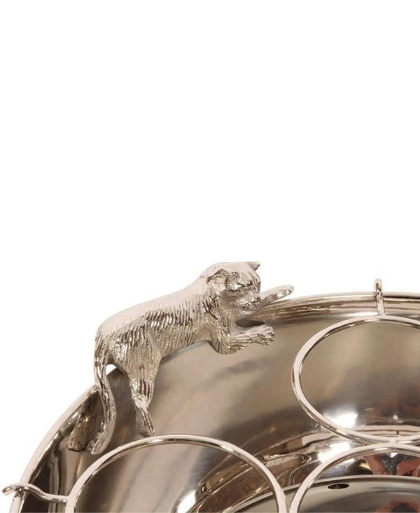 Nikel Şarap Şampanya Kovası 25 cm