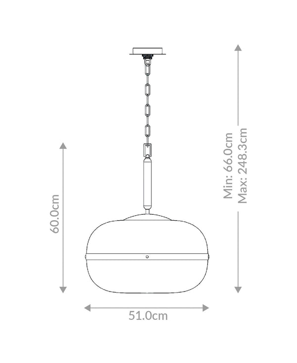 Nottingham Large Pendant