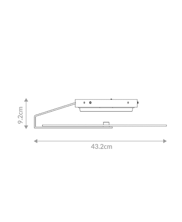 Nuvola Large Wall Sconce|Ceiling Lamp