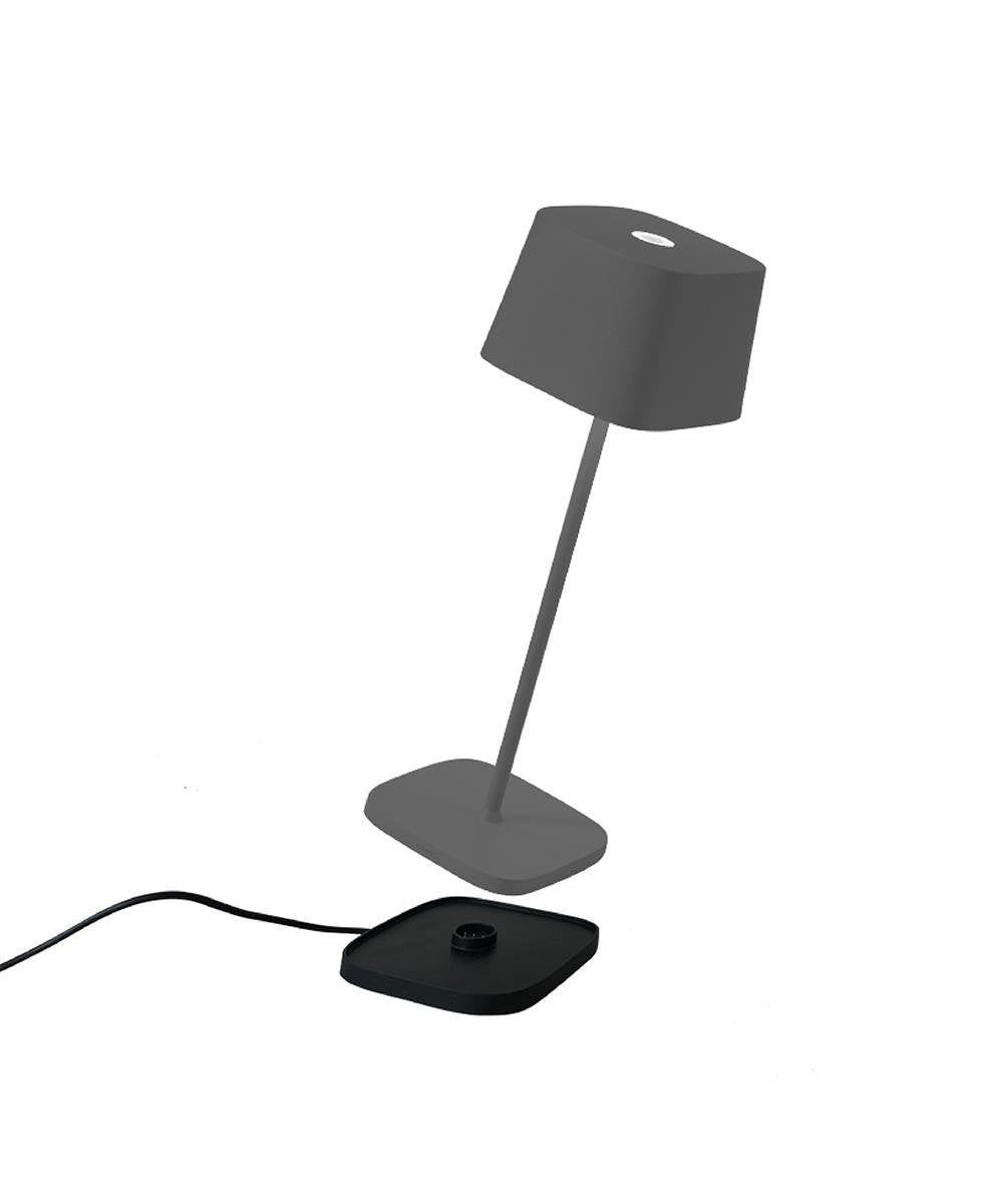 Ofelia Pro Şarjlı Masa Lambası - Koyu Gri