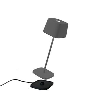 Ofelia Pro Şarjlı Masa Lambası - Koyu Gri