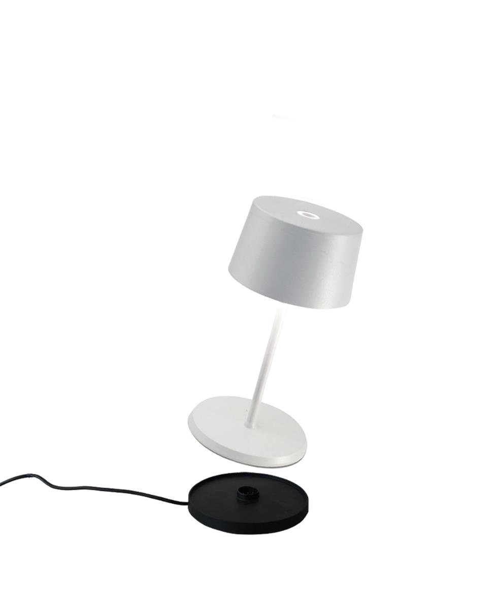 Olivia Pro Mini Şarjlı Masa Lambası - Beyaz