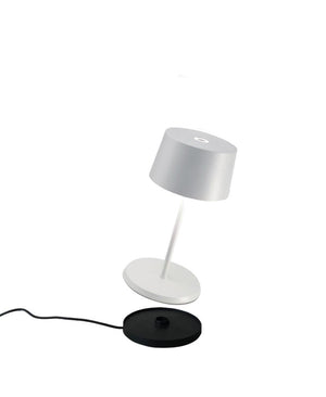 Olivia Pro Mini Şarjlı Masa Lambası - Beyaz