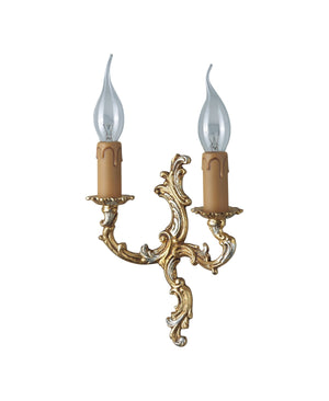Pallina Gold/Silver Leaf Sconce