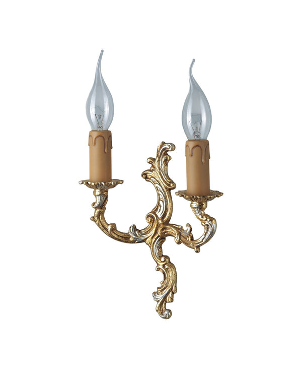 Pallina Gold/Silver Leaf Sconce