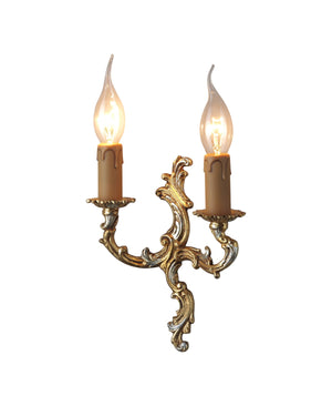 Pallina Gold/Silver Leaf Sconce
