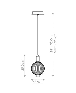 Palmas 1-Light Pendant