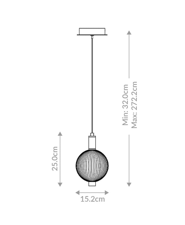 Palmas 1-Light Pendant