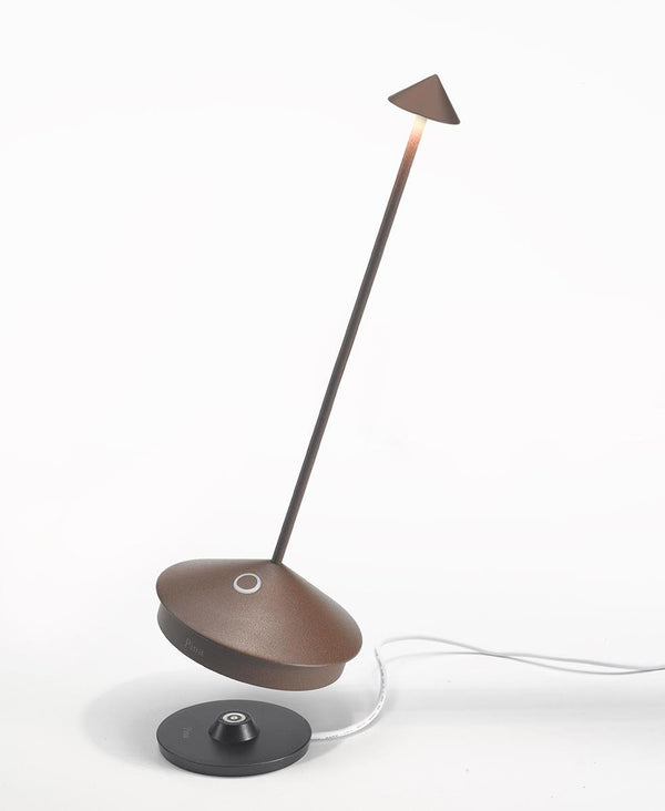 Pina Pro Şarjlı Masa Lambası - Kahverengi