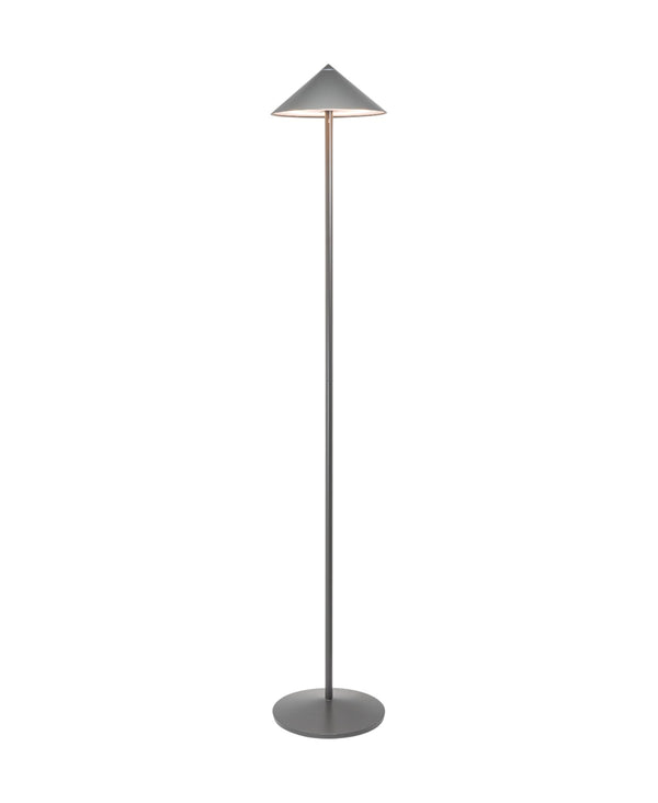 Pina XXL Matt Titanium Şarjlı Yer Lambası