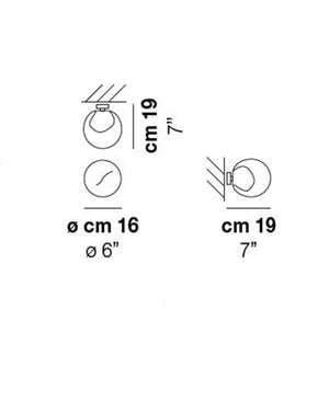 POC 16 CM APLİK / PLAFONYER