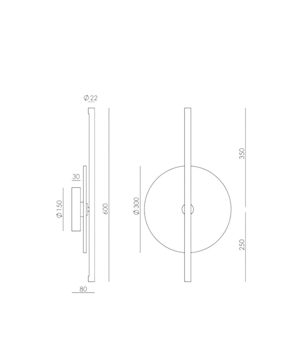 Ison Glass Wall Sconce