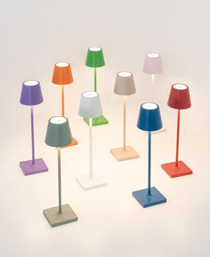 Poldina Micro Şarjlı Masa Lambası - Açık Yeşil