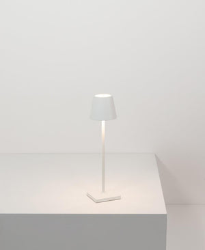 Poldina Micro Şarjlı Masa Lambası - Beyaz