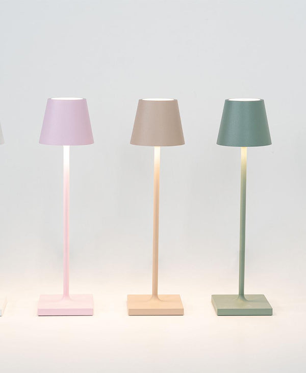 Poldina Micro Şarjlı Masa Lambası - Kum Rengi