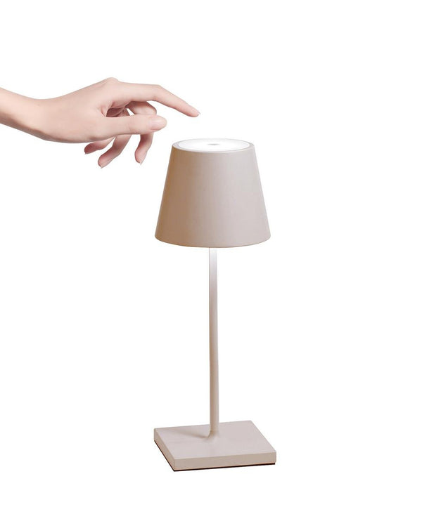 Poldina Pro Mini Şarjlı Masa Lambası - Kum Rengi