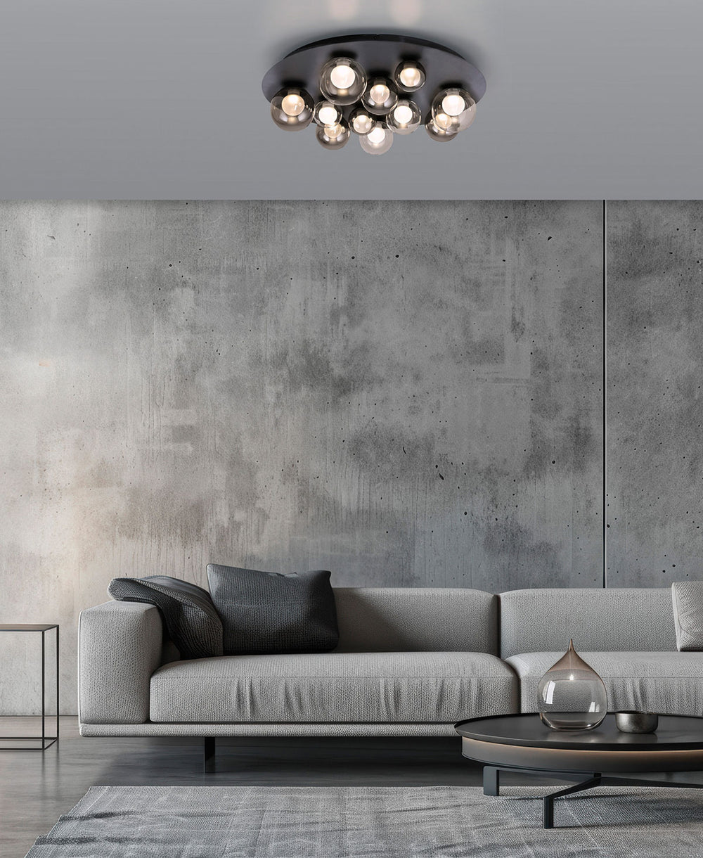 Pure Popup Mystic Gray Ceiling Light