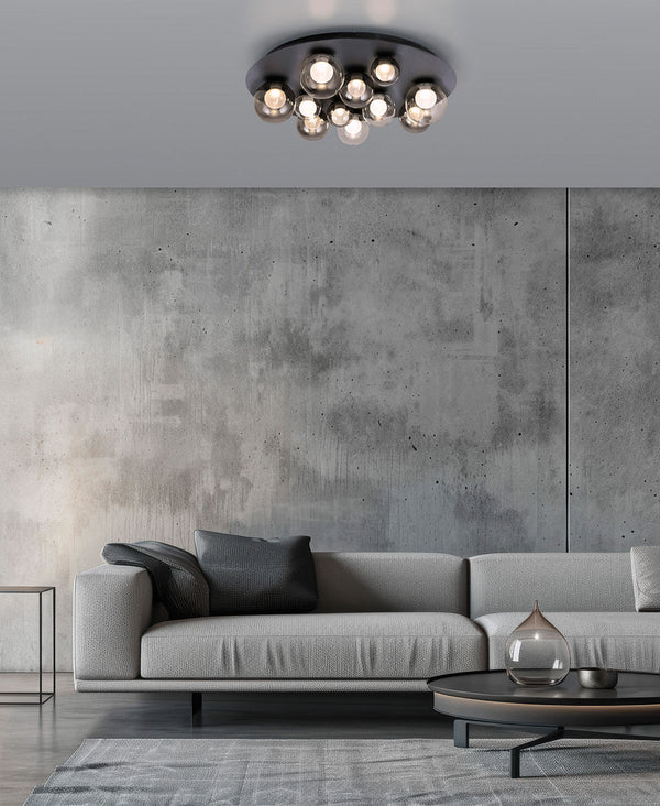 Pure Popup Mystic Gray Ceiling Light