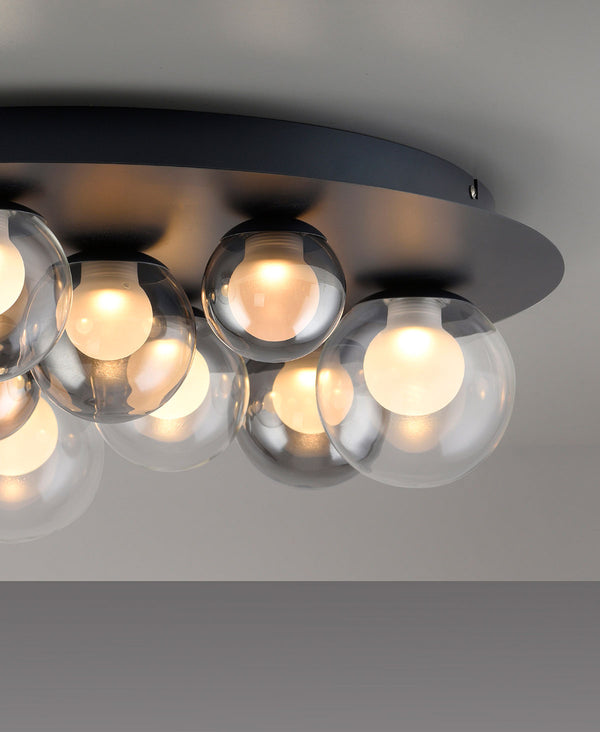 Pure Popup Mystic Gray Ceiling Light