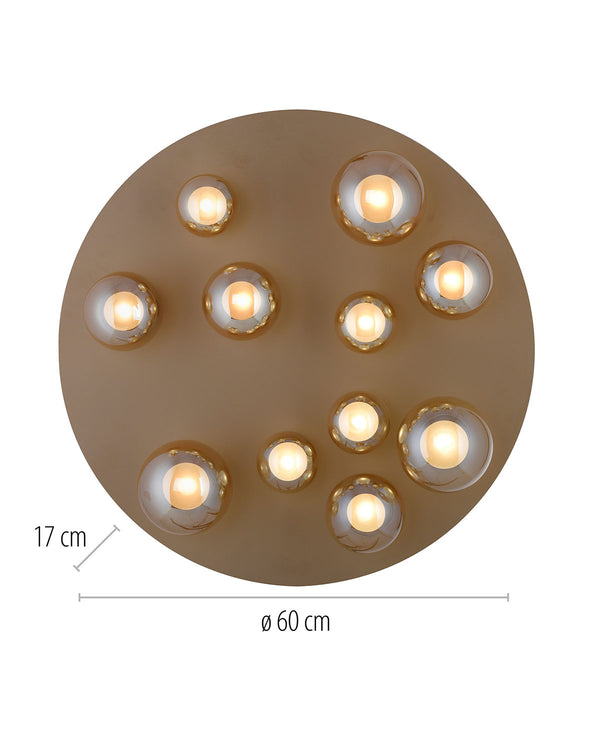 Pure Popup Bronze Ceiling Lamp