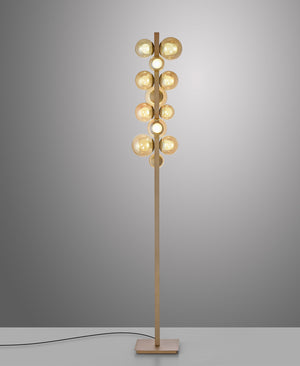 PURE Pop-Up Bronze Floor Lamp