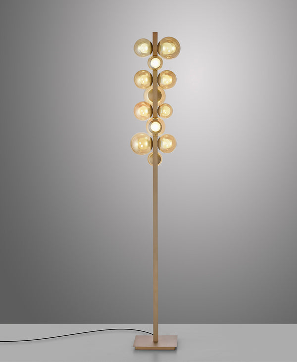 PURE Pop-Up Bronze Floor Lamp