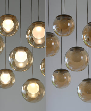 Pure Popup Round Bronze Pendant