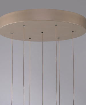 Pure Popup Round Bronze Pendant