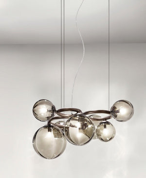 Puppet Ring 7 Füme Avize