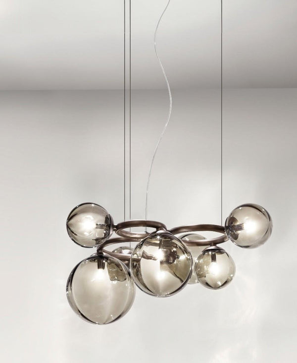 Puppet Ring 7 Füme Avize