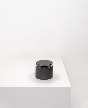 Push-Up Şarjlı Masa Lambası - Koyu Gri