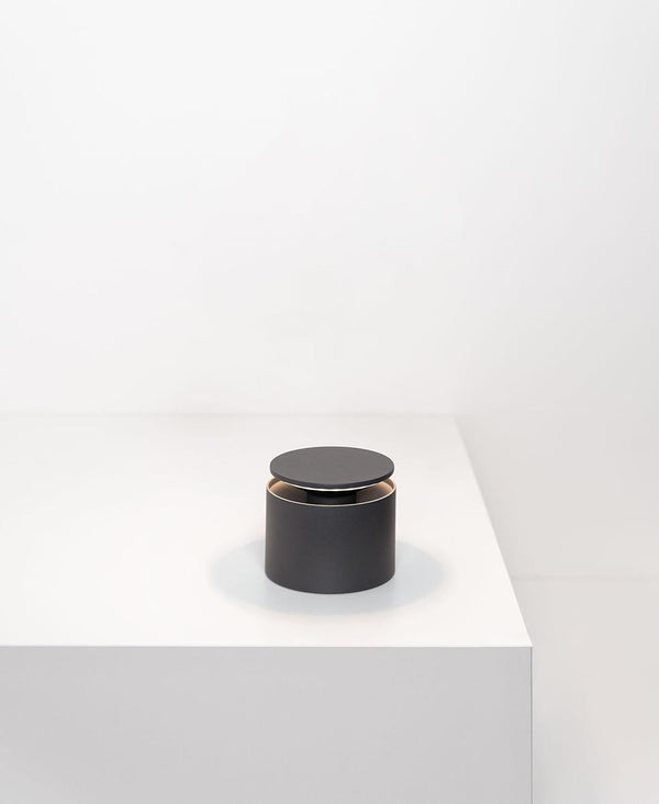 Push-Up Şarjlı Masa Lambası - Koyu Gri