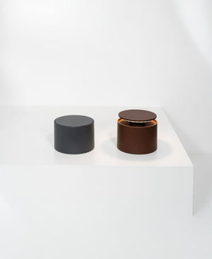 Push-Up Şarjlı Masa Lambası - Koyu Gri