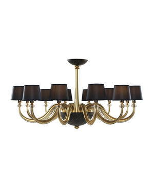 REME BOHEMIA KRİSTALİ ŞAPKALI AVİZE