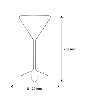 Floating Martini Clear | 600 Lm | 2.200 K | LED - 6W E27