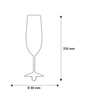 Floating Champagne Clear | 400 Lm | 2.200 K | LED - 4W E27