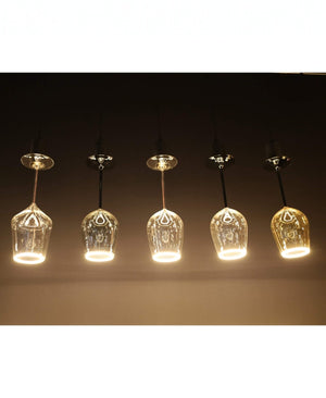 Floating Red Wine clear black | 500 Lm | 2.200 K | LED - 5W E27