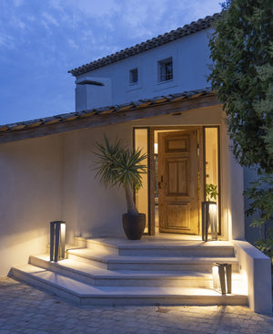 Gant 155 cm Brown Outdoor Floor Lamp
